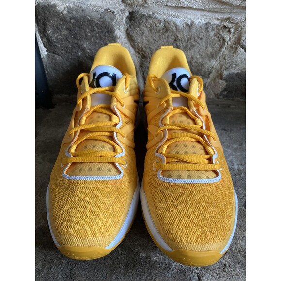 Nike KD15 TB Promo 'University Gold' Black Yellow DX6648-701 Men's Size 15 New - Picture 2 of 7